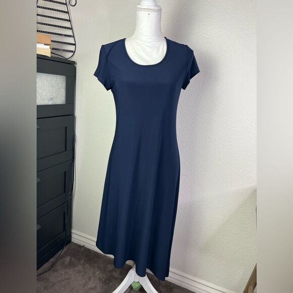 Joseph Ribkoff asymetrical short sleeve dress size 6 - Picture 1 of 4